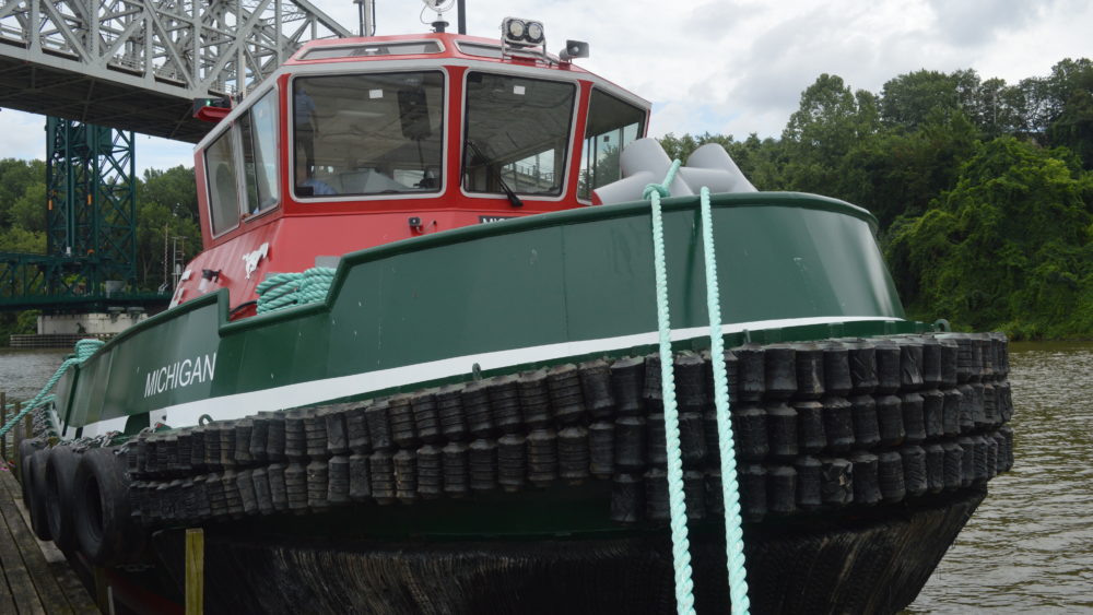 Photo of new tug Michigan