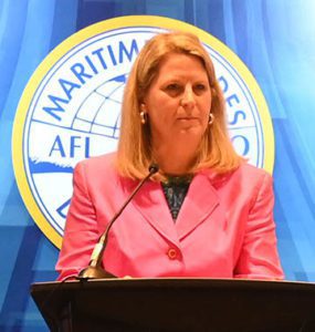 Photo of AFL-CIO President Liz Shuler