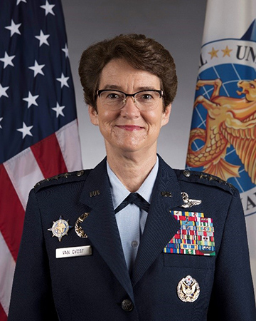 Photo of General Jacqueline Van Ovost