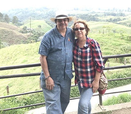 Photo of Fred Reyes and his wife