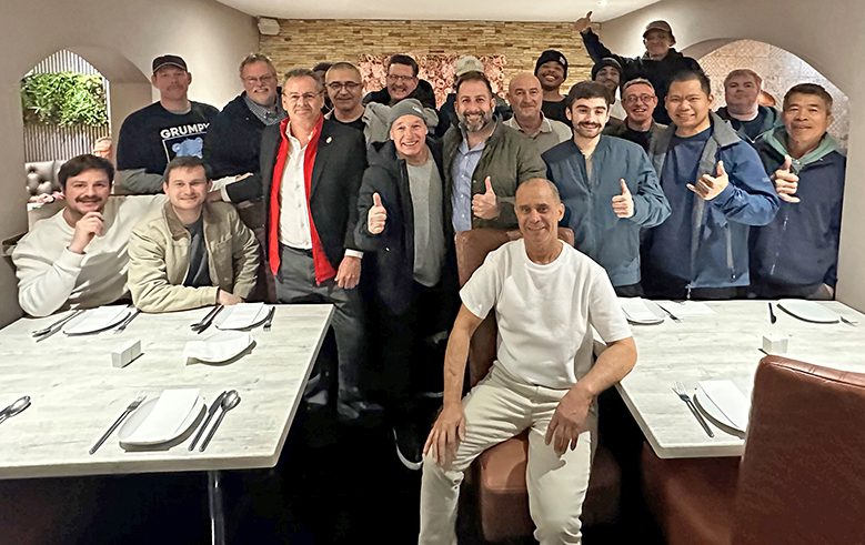 Group photo of SIU and AMO personnel